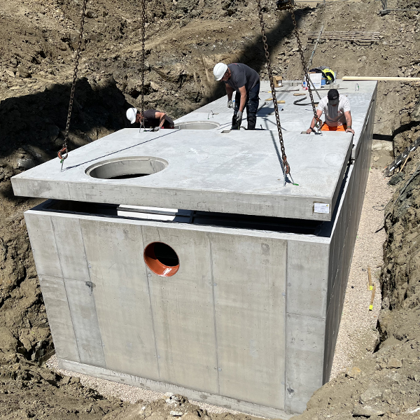 Störfallbecken von SW Umwelttechnik wird versetzt